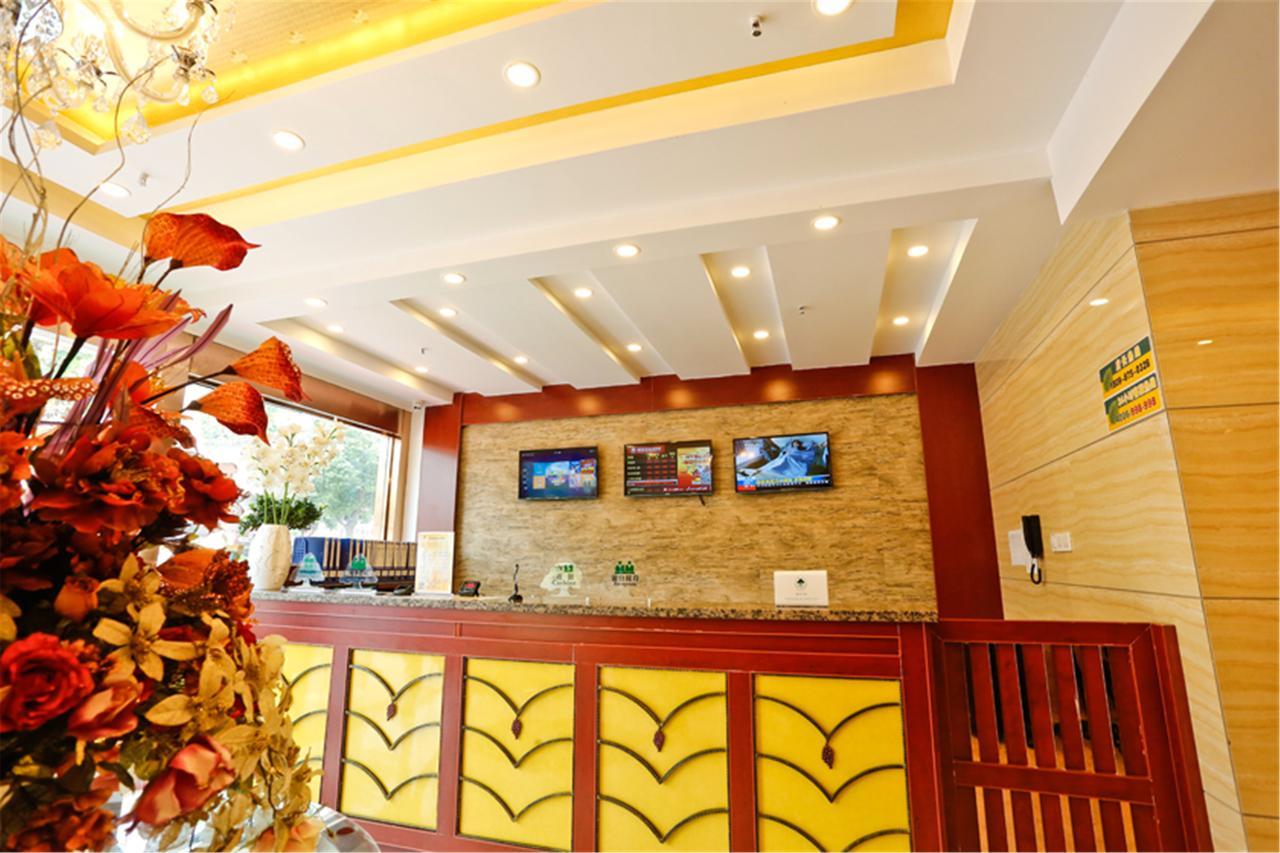 Greentree Inn Shandong Qingdao Jiaozhou Datong Mansion Express Hotel Exterior foto